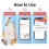 D110 Thermal Printer Bluetooth Barcode Label Printer for Office 6