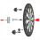 Dartboard holder for wall mounting, dartboard mounting bracket 2