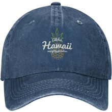 Pineapple Hawaii Denim -lippalakki – Säädettävä