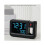 Digital multi-function projector alarm clock. Simple LCD alarm clock. Bedside alarm clock. Silent alarm clock. Black 4