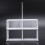 2 in 1 White 24-Piece Microscope Slide Staining Rack Set 5