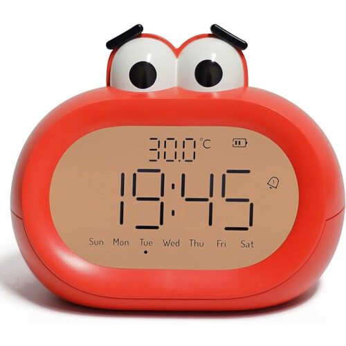 Cute Cartoon Children's Alarm Clock, Calculator, Dual-use Intel,