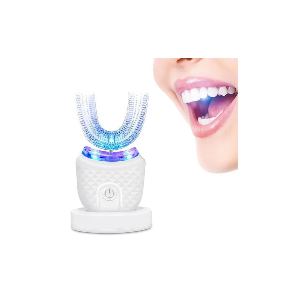 U-Shaped Electric Toothbrush â Fully Automatic Ultrasonic Toothbrush with IPX7 Waterproof compatible Complete Oral Cleaning