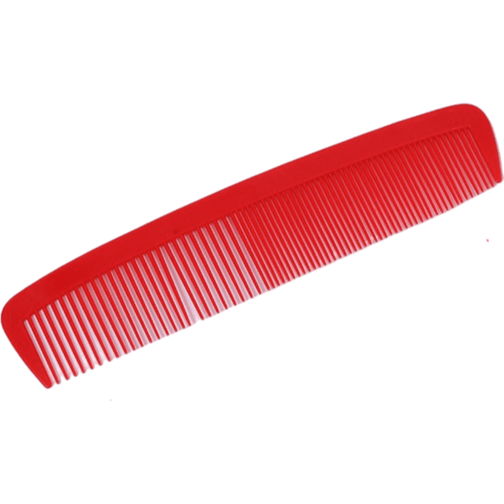 Unisex Yellow Giant Plastic Comb For Parties And Hair Styling