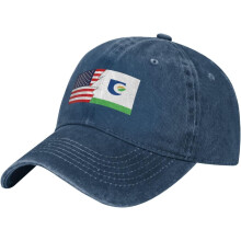 Union County NC Flag Baseballkasket – Justerbar Cotton Dad