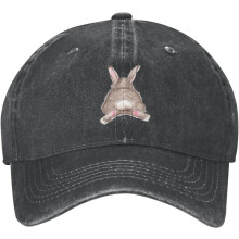 Vintage tvättad denimkeps – justerbar, unisex
