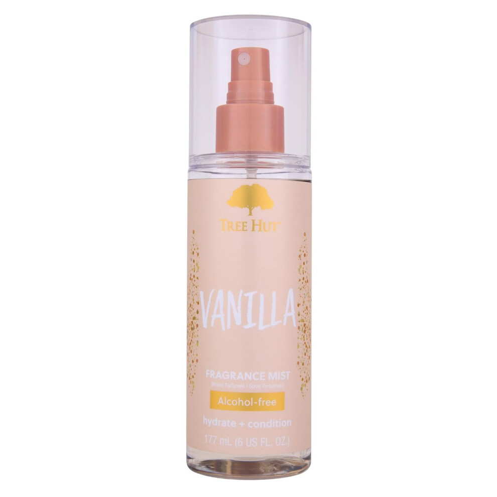 Tree Hut Vanilla Hair & Body Mist, 6 Fl Oz.