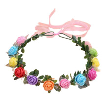 (seven colors) Blumenkranz für Damen zur Hochzeit