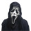 Scream Mask with Black Hood Ghost Face Halloween Masquerade Accessory 1