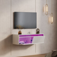Modern Floating TV Stand for 32 37 43 55 inch TV