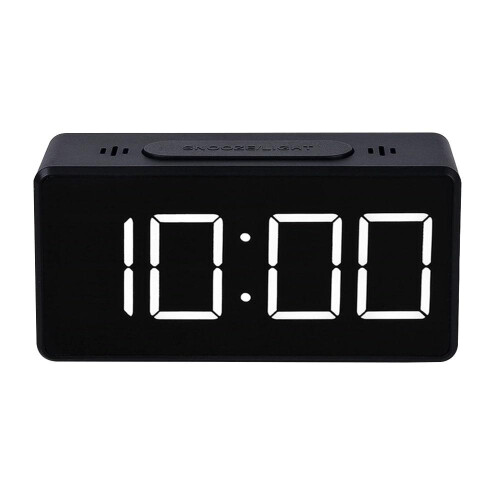 Digital Alarm Clock -_black