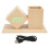 LED Alarm Clock Pen Holder with Green Light Era Display Simple Durable Safe 1