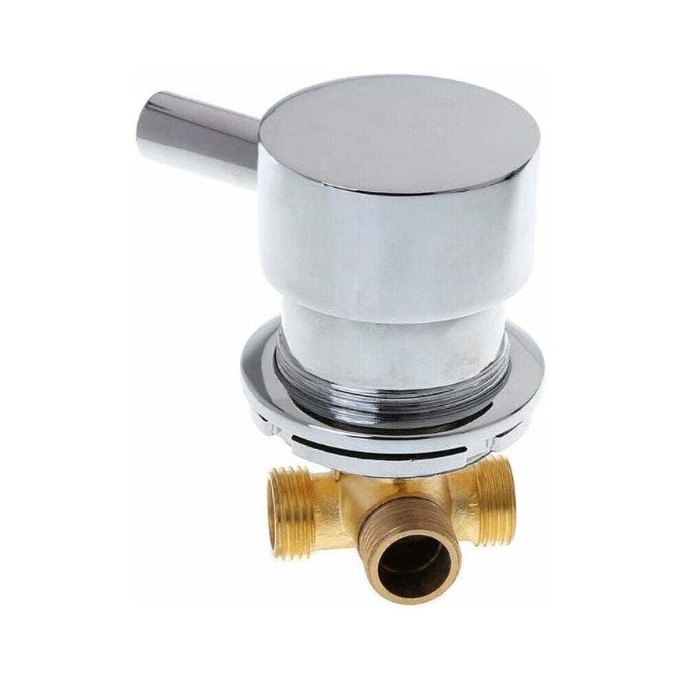 Shower Cabin Faucet Hot And Cold Water Mixing Valve Mixer Two In One Outlet Tap G1/2" Compatible Shower Room 6902344775405