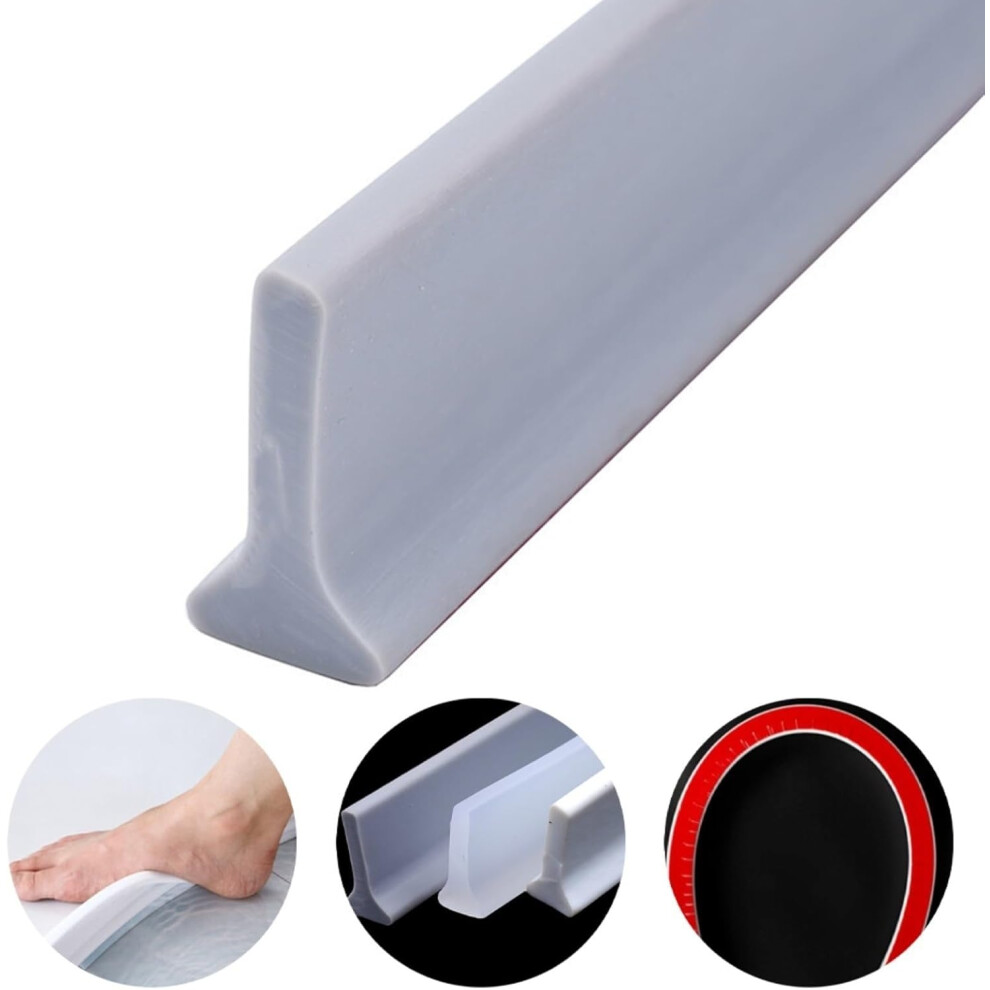 Shower Threshold / Water Barrier Â Self-Adhesive Shower Strip Â 2M_black/Black 6902344770820