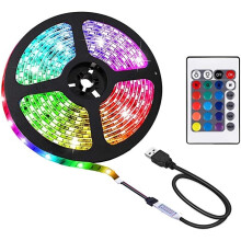 Waterproof LED light string with remote control 2.5 meters_SPECIAL GIFTS_Black_Surprise Gift