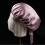 INF Sleeping cap night cap mulberry silk_Pink 1