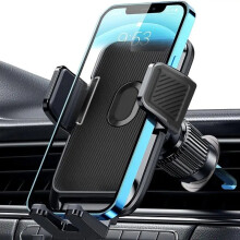 Car Phone Holder 360 Degree Rotating Car Air Vent Holder compatible iPhone compatible and Android Smartphones