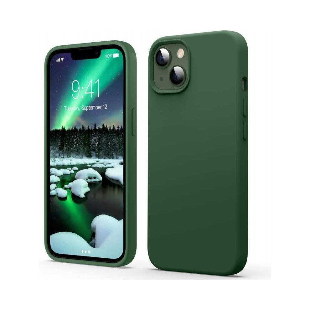 Rubberized Shockproof Case Iphone Compatible 13 - Green 6902344771674