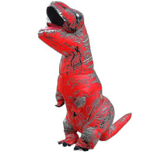 Aufblasbares Dinosaurier-Cosplay-Kostüm für Kinder und Erwachsene: Tyrannosaurus Rex, Anime-Cartoon-Party-Kostüm, Halloween-Abnehm-Edition