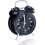 Double Clock Morning Alarm with Night Light Silent Retro Ala 1