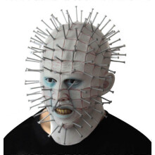 Halloween creative Hellraiser mask, horror ghost, head cover, nail mask Image color_Image color/One size