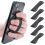 5-Pack - Mobile Holder - Holder compatible Mobile / Mobile Ring / Grip_black/Black_Surprise Gift 1