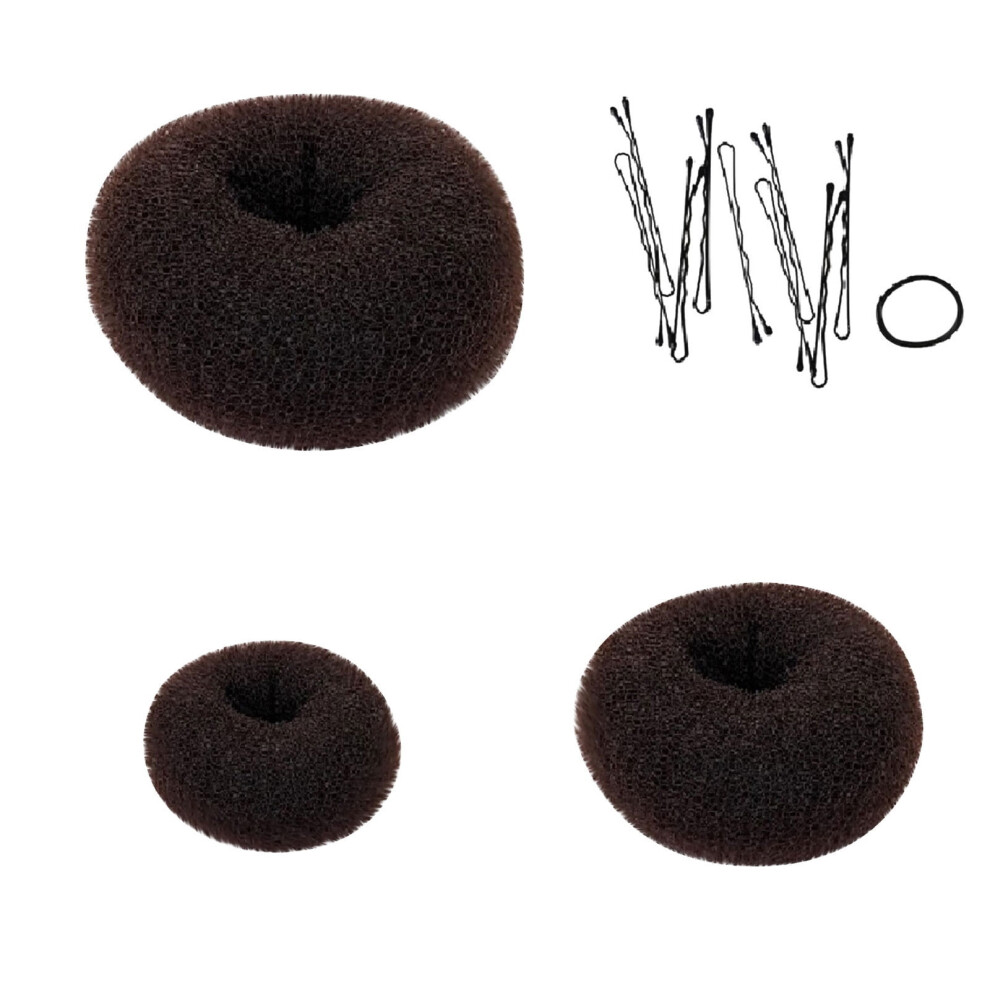 Hair Donut Bun Maker Set â Large Medium Small