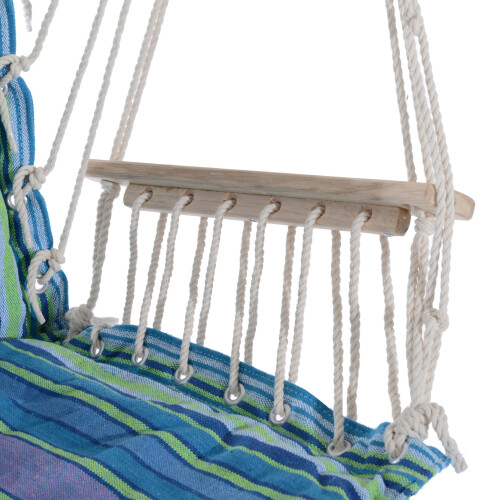Hanging Rope Chair with Soft Padded Seat 2