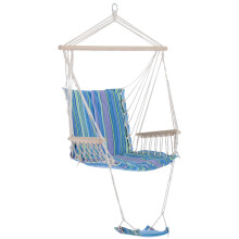 Hanging Rope Chair with Soft Padded Seat