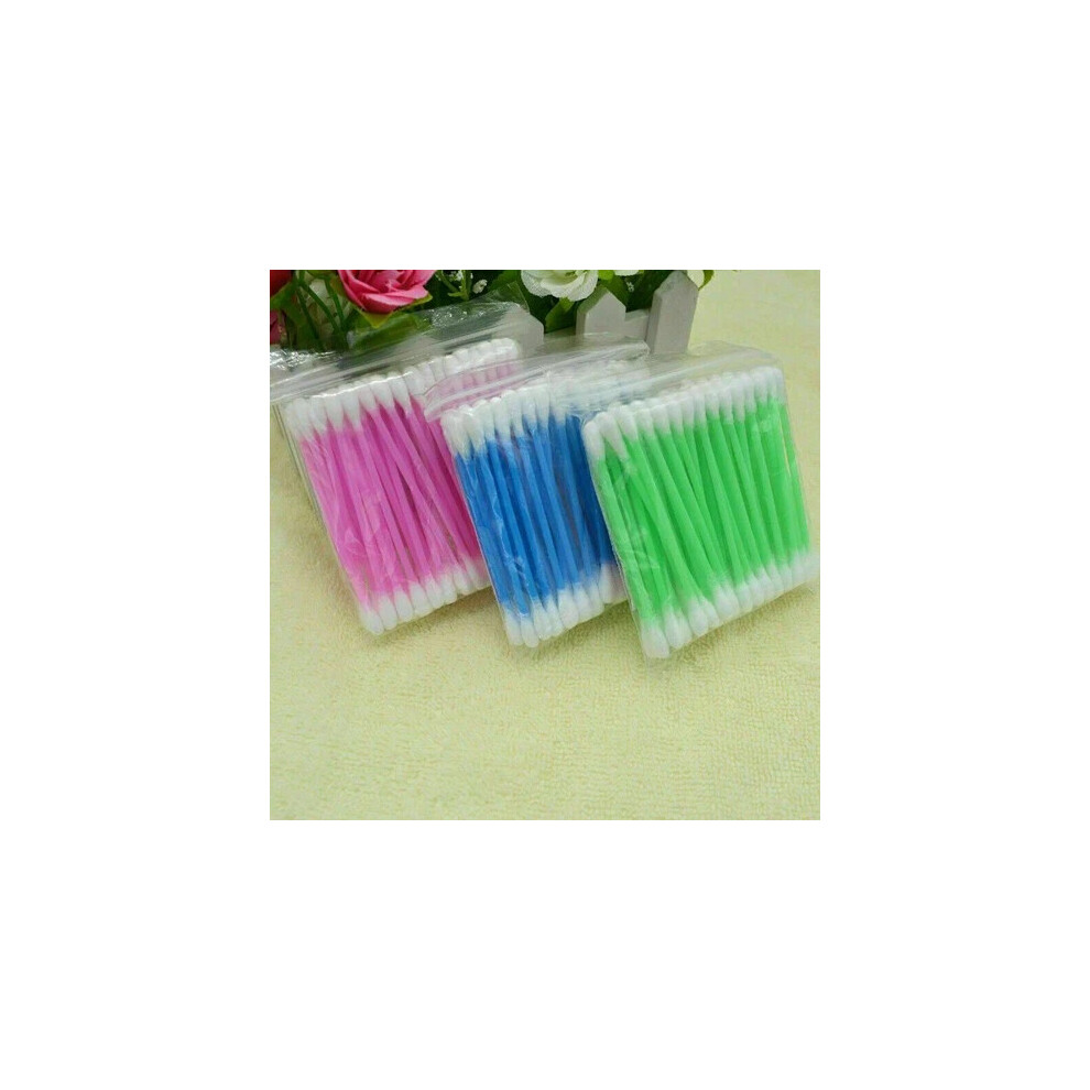 (10 pcs, Blue) 100-1000 StÃ¼ck WattestÃ¤bchen OhrenstÃ¤bchen Einweg KosmetikstÃ¤bchen Kunststoff FG