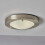 Litecraft Flush Bathroom Ceiling Light - Nickel 3