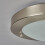 Litecraft Flush Bathroom Ceiling Light - Nickel 5