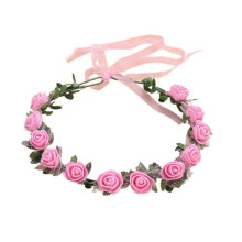(Pink) Blumenkranz für Damen zur Hochzeit