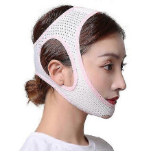 (white) Anti Snore Chin Strap, Adjustable Jaw Support Belt to Reduce Snoring & Sleep Apnea