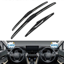 (Front Rear, LHD) Toyota RAV4 XA50 2019-2023 Front Rear Wiper Blades Refill Brushes