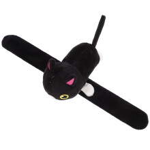 Bracelet à claquer en peluche douce pour enfants