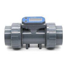 (DN50) PVC Flowmeter for Irrigation & Methanol Water Purification