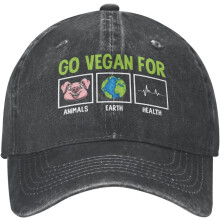 Vegansk baseballkasket til mænd og kvinder – justerbar sommer