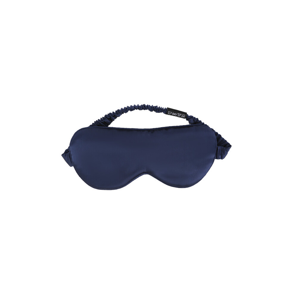 Inf 100% Silk Sleep Eye Mask Navyblue