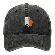 Retro Shamrock baseballcaps for kvinner, bomull, én størrelse