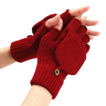 Strikkonvertible fingerløse handsker Termo Unisex One Size