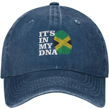 Jamaicas flagga basebollkeps unisex justerbar bomullshatt