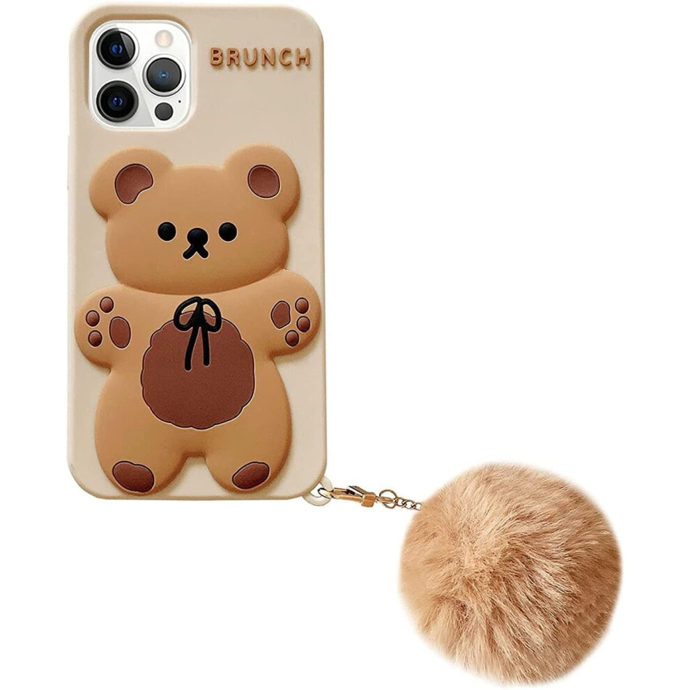 Teddy Bear Phone Case For Iphone 13 Â Soft Silicone, 9384370319292
