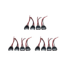 12 STÜCKE Zündung Spule Buchse Stecker Kabel Baugruppe Zopf 2AZFE1ZZFE für HS250H Pontiac Camry Corolla RAV4 Chevrolet