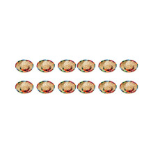 12-pack of small sombrero hats. 6.5-inch natural straw hats. Sombrero party hats. Dolls. Pets. Party decoration supplies.