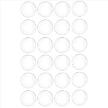 12x Doorstop Wall Protector. 2-inch Clear Doorknob Wall Protector