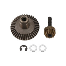 13 T 38 T Metall Krone Getriebe Motor Differential Haupt Getriebe Combo für Vorne Hinter Achse AXIAL SCX10 90021 90022 Off-Road RC Lkw Auto