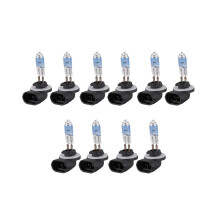 Lot de 10 ampoules halogènes antibrouillard super blanches 881 100W DC 12V pour voiture