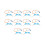 10X Universal Start Switch Key Locking Cable Ignition Switch for Electric Scooter E-Bike 1