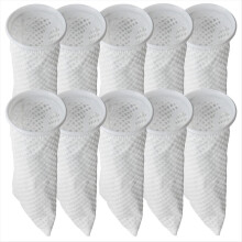 10 Stück Premium 4-Zoll-Ringfiltersocken für Aquarien